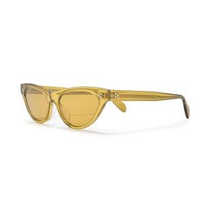 Oliver Peoples Yellow Zasia Cat Eye Sunglasses